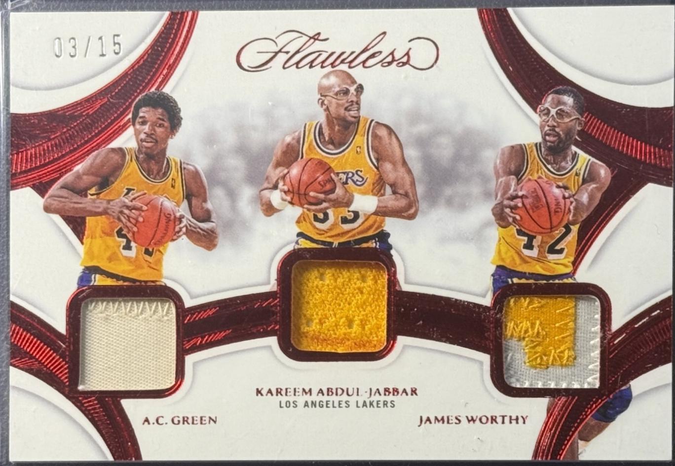A.C. Green / James Worthy / Kareem Abdul-Jabbar [Ruby] #32