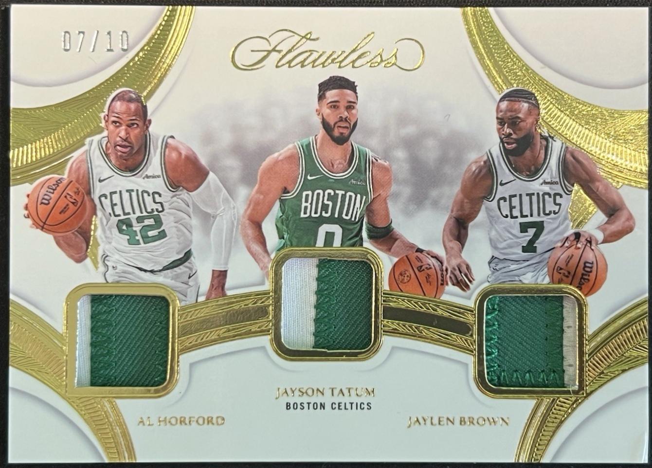 Al Horford / Jaylen Brown / Jayson Tatum [Gold] #13