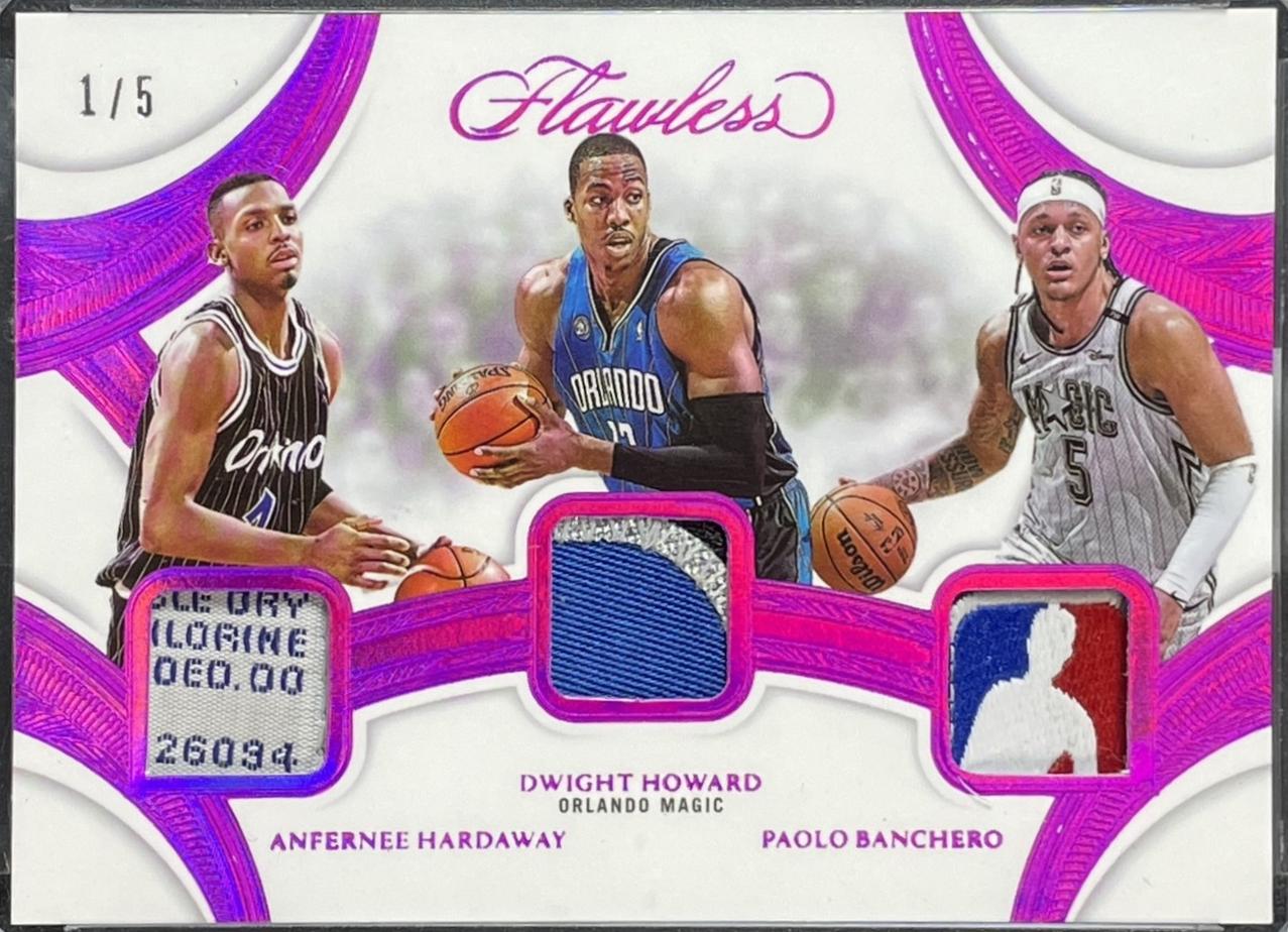 Anfernee Hardaway / Dwight Howard / Paolo Banchero [Fuscia] #5