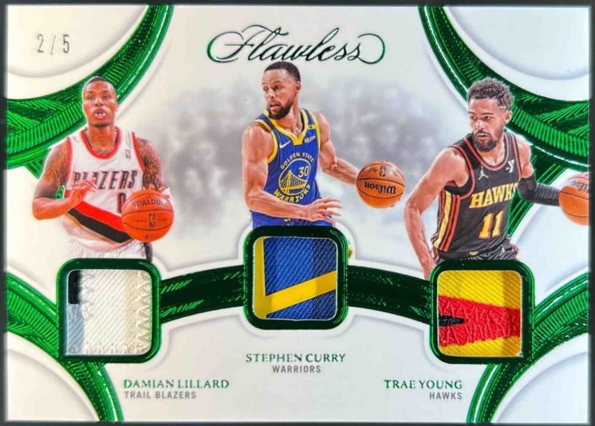 Damian Lillard / Stephen Curry / Trae Young [Emerald] #33