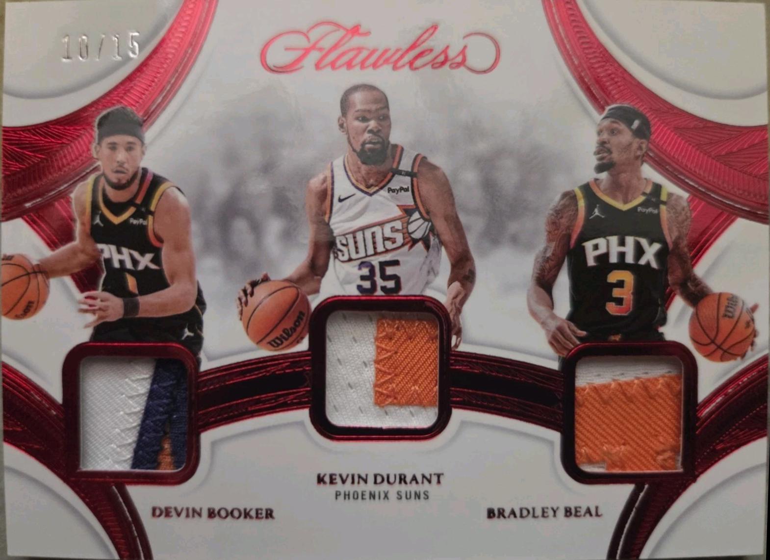 Devin Booker / Bradley Beal / Kevin Durant [Ruby] #17