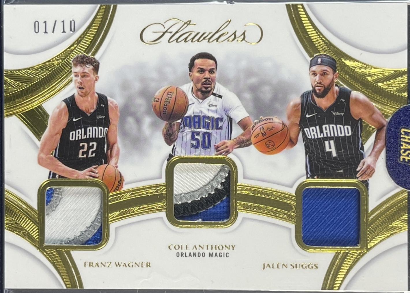 Franz Wagner / Cole Anthony / Jalen Suggs [Gold] #37