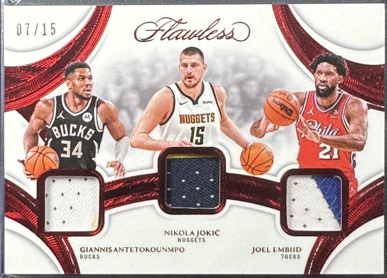 Giannis Antetokounmpo / Joel Embiid / Nikola Jokic [Ruby] #28