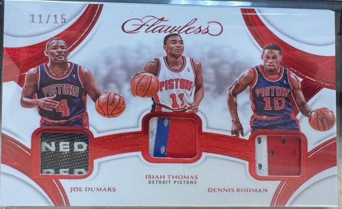 Joe Dumars / Dennis Rodman / Isiah Thomas [Ruby] #31