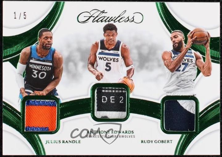 Julius Randle / Anthony Edwards / Rudy Gobert [Emerald] #7