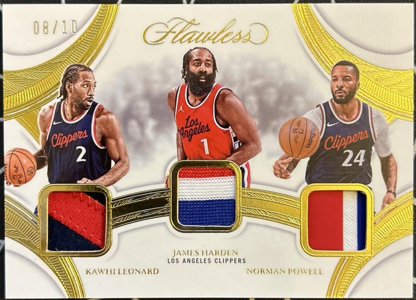 Kawhi Leonard / James Harden / Norman Powell [Gold] #36