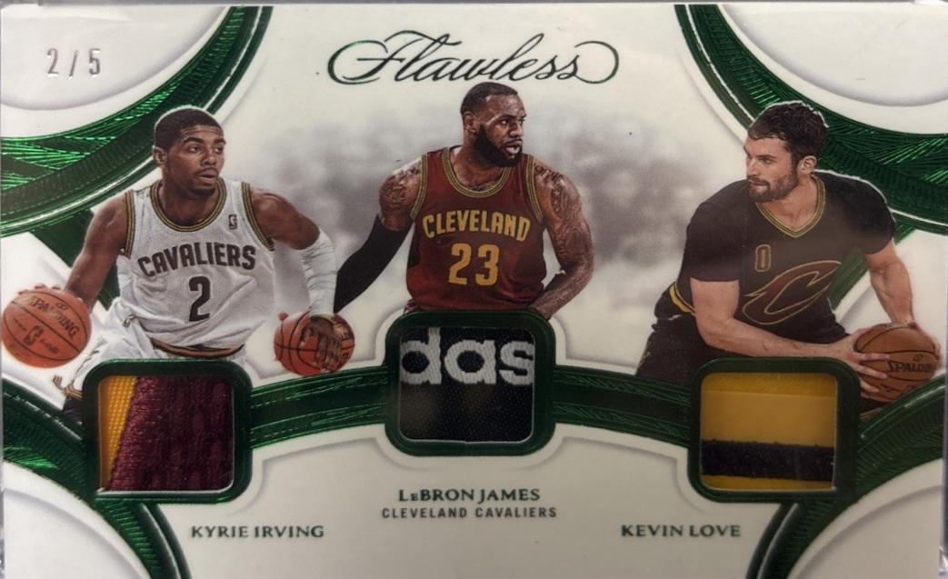 Kyrie Irving / Kevin Love / LeBron James [Emerald] #4