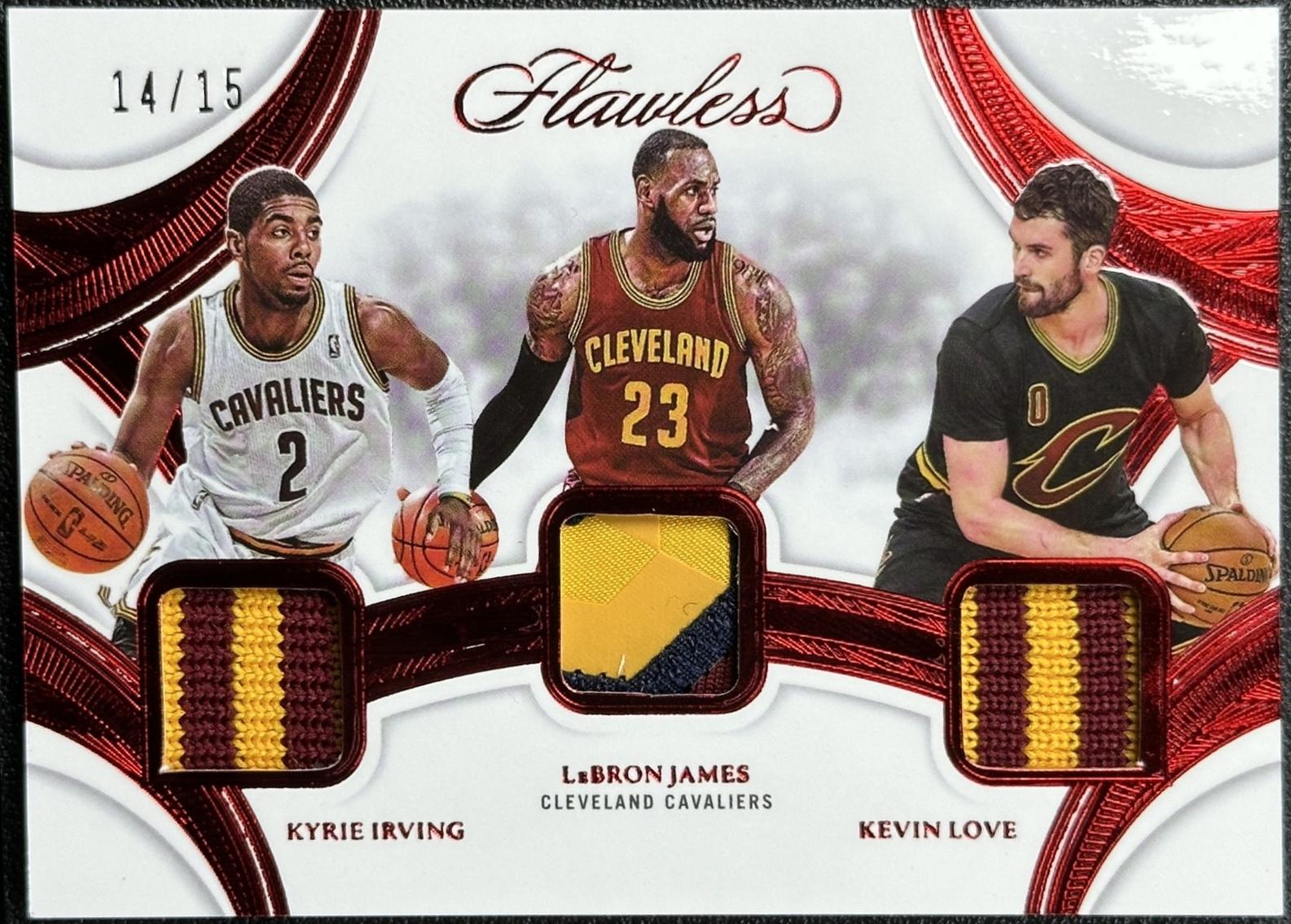 Kyrie Irving / Kevin Love / LeBron James [Ruby] #4