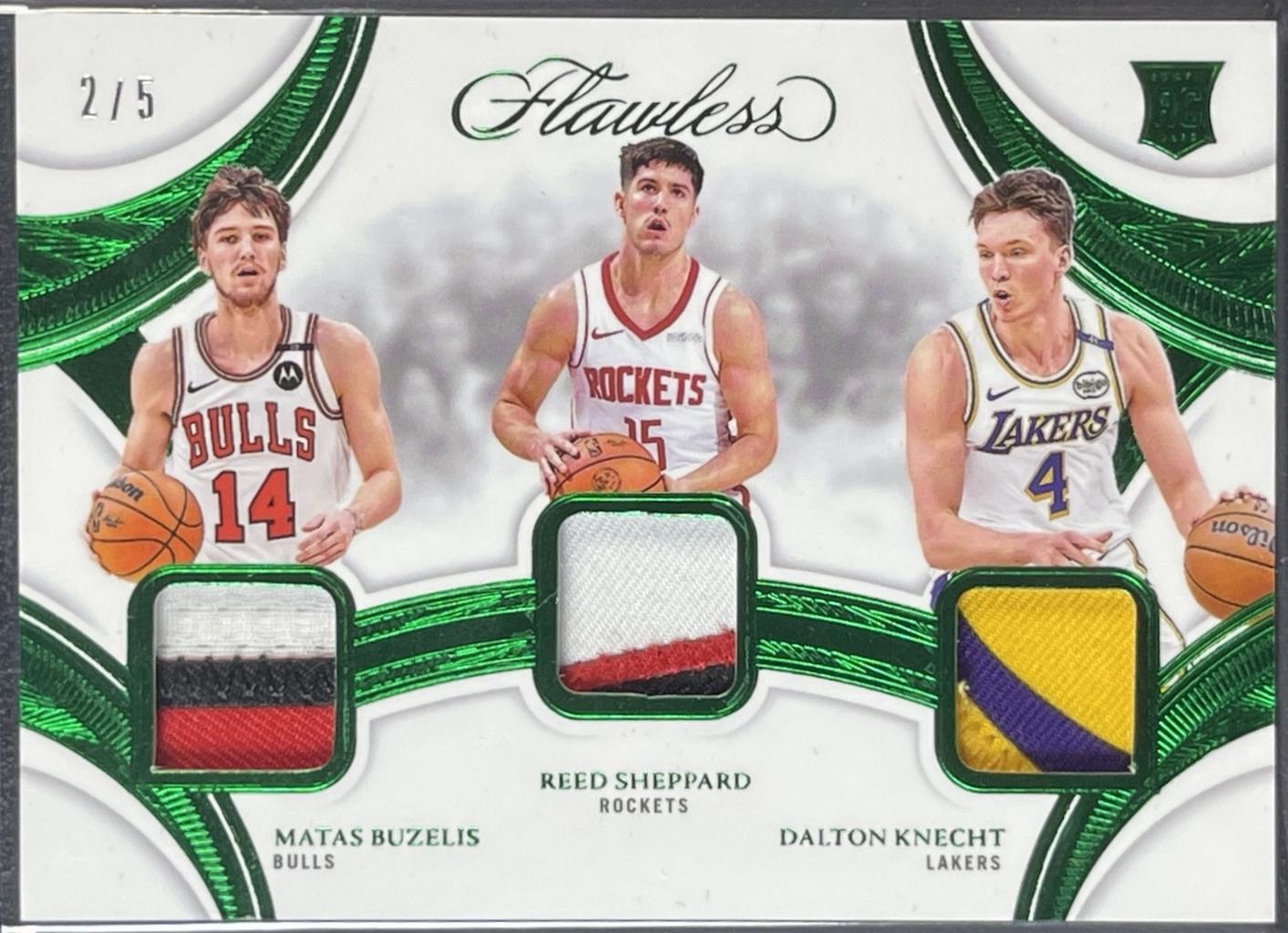 Matas Buzelis / Dalton Knecht / Reed Sheppard [Emerald] #18