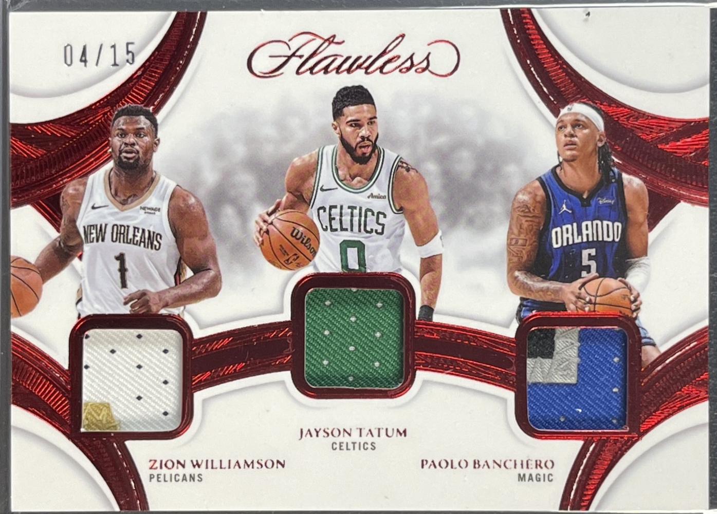 Zion Williamson / Jayson Tatum / Paolo Banchero [Ruby] #26