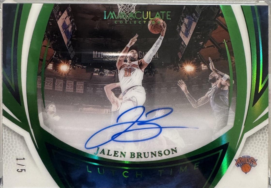 Jalen Brunson [Green] #19