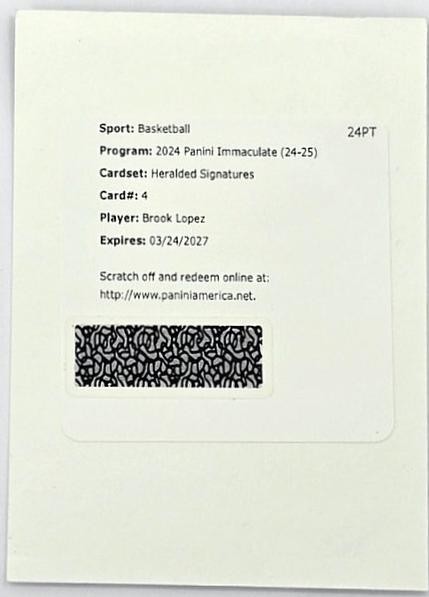 Brook Lopez #4
