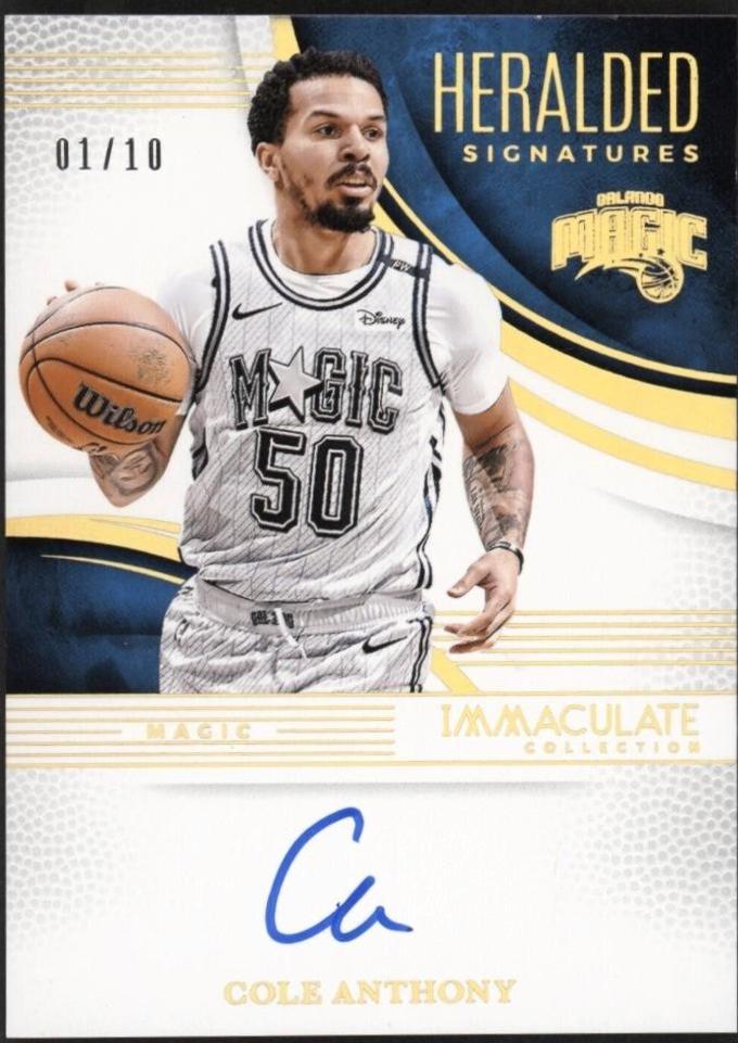 Cole Anthony [Gold] #38