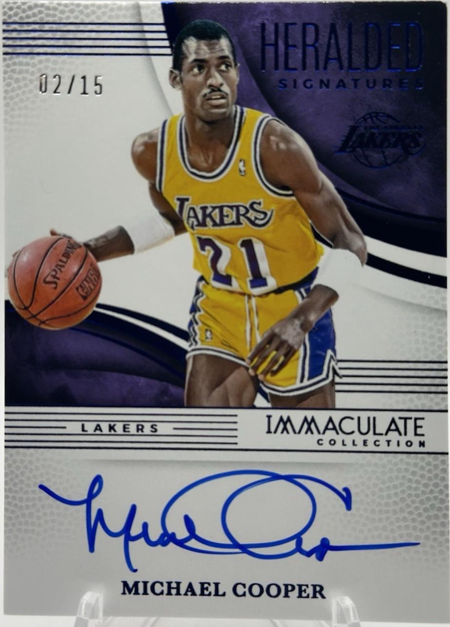Michael Cooper [Blue] #35