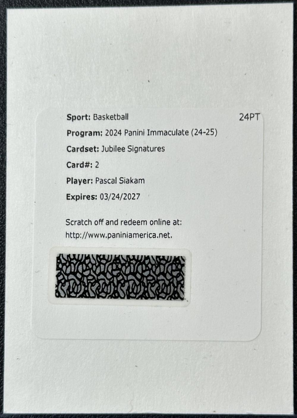 Pascal Siakam #2