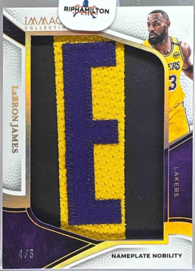 LeBron James [Nameplate Nobility] #92