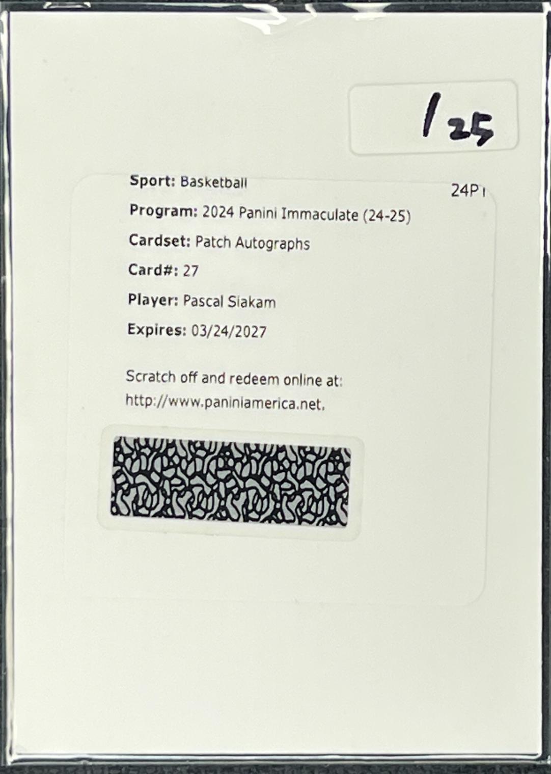 Pascal Siakam #27