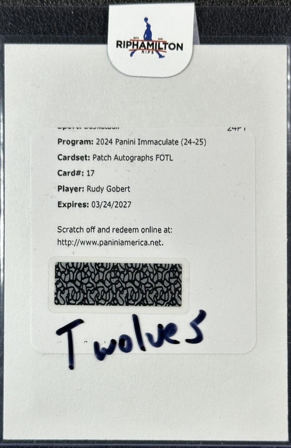 Rudy Gobert [FOTL] #17