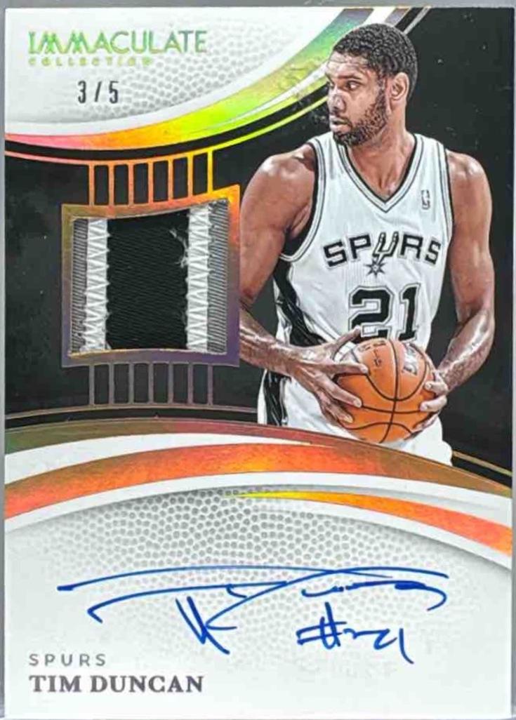 Tim Duncan [Gold] #38