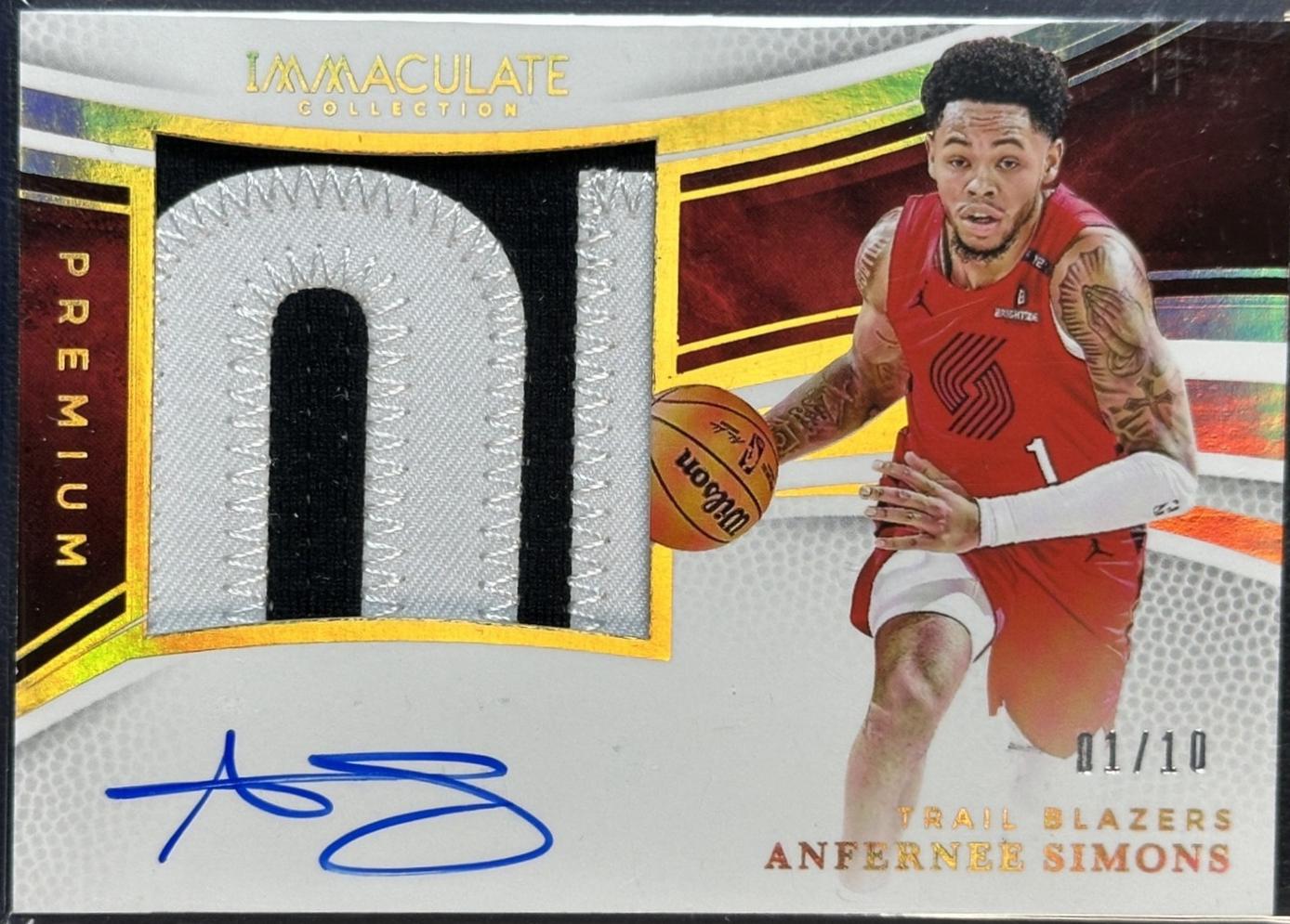 Anfernee Simons [Gold] #23