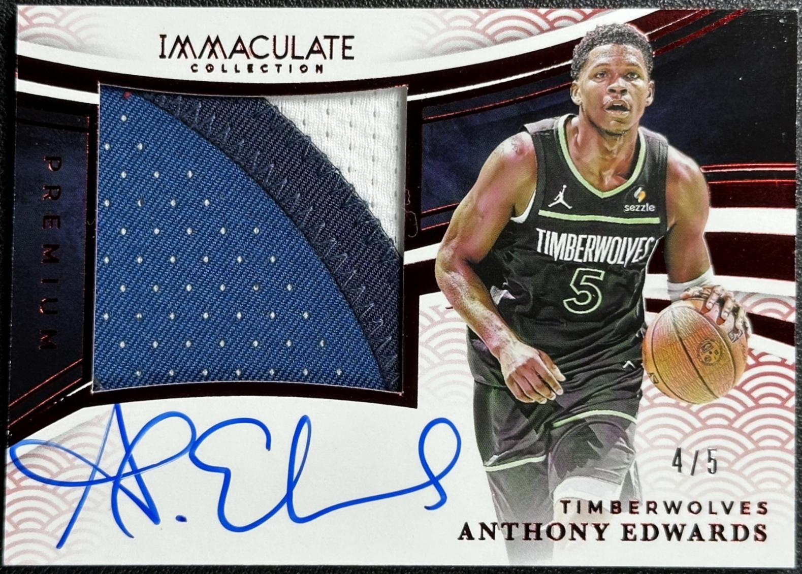 Anthony Edwards [International Red] #7