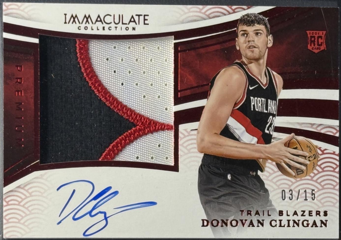 Donovan Clingan [International Red] #51