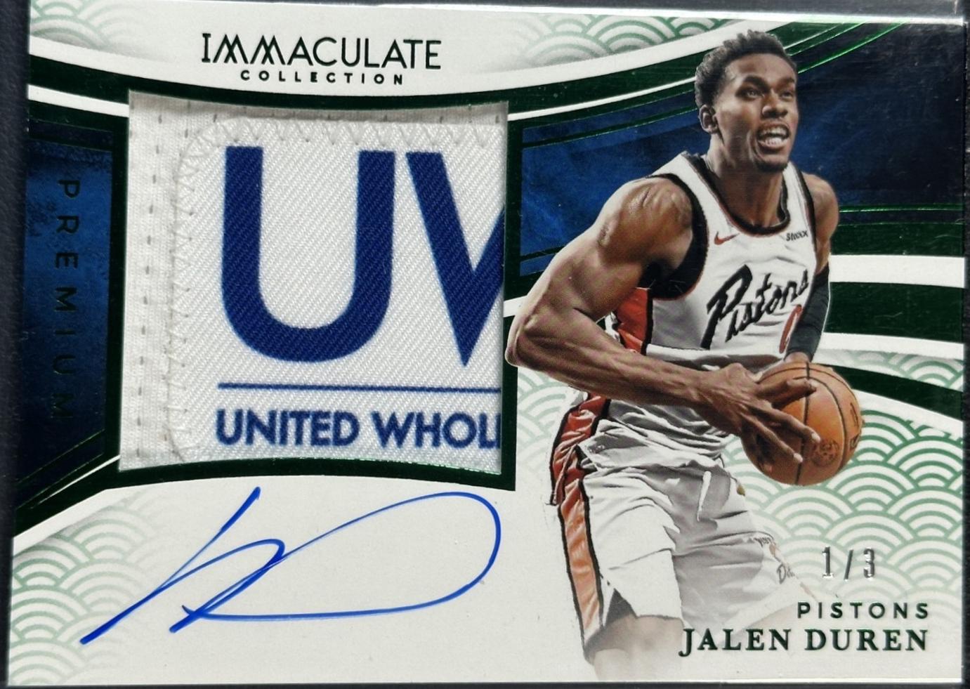 Jalen Duren [International Green] #63