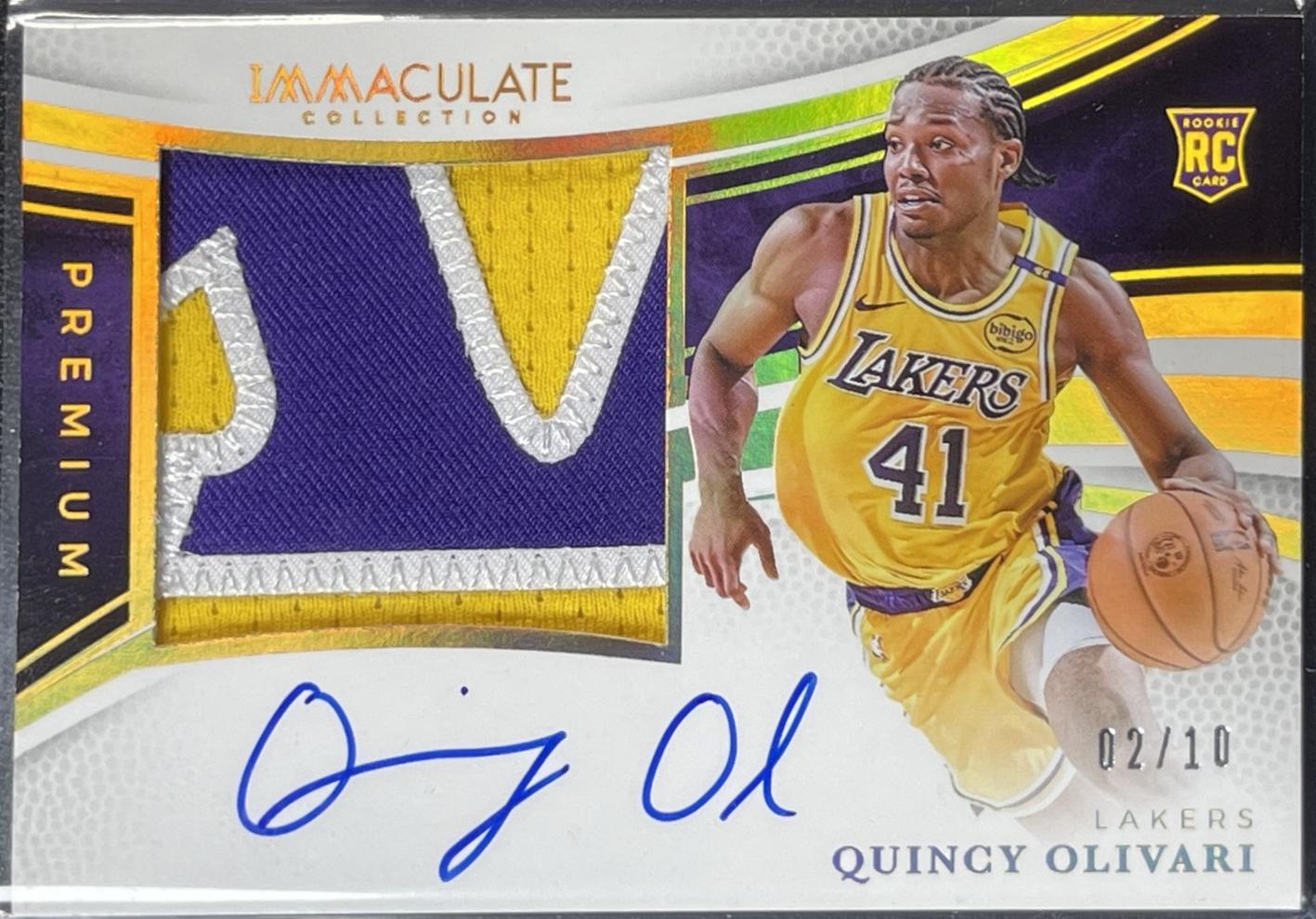 Quincy Olivari [Gold] #10