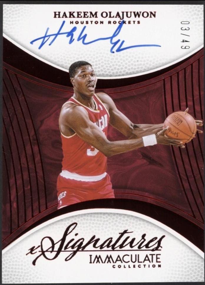 Hakeem Olajuwon [Red] #13