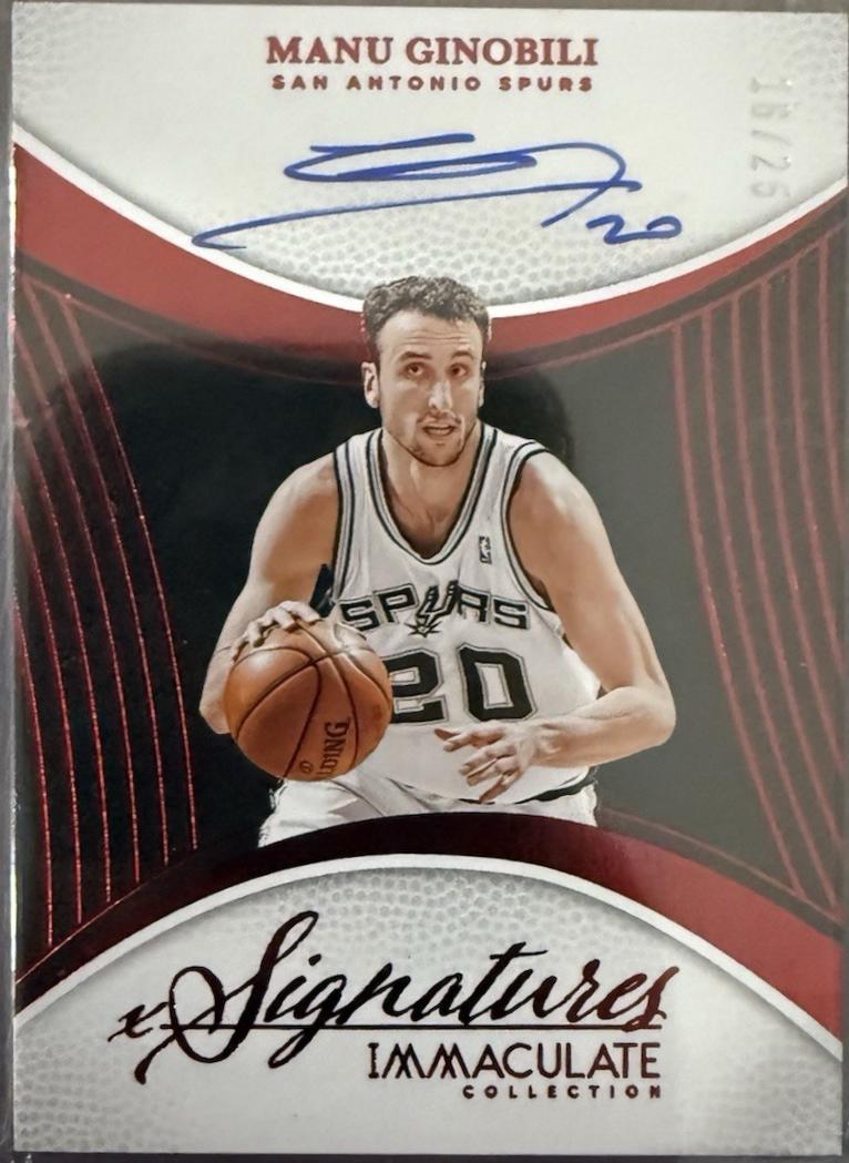 Manu Ginobili [Red] #19