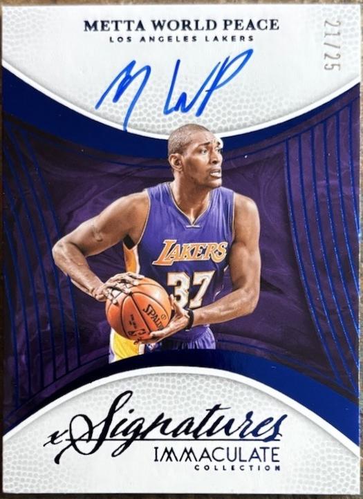Metta World Peace [Blue] #4