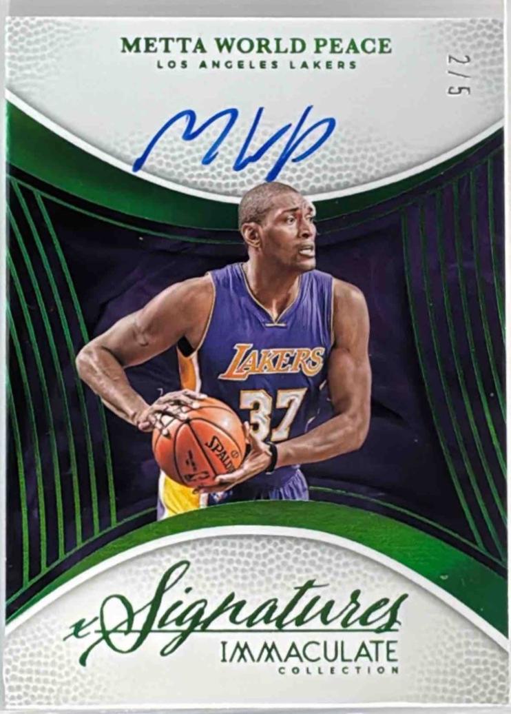 Metta World Peace [Green] #4