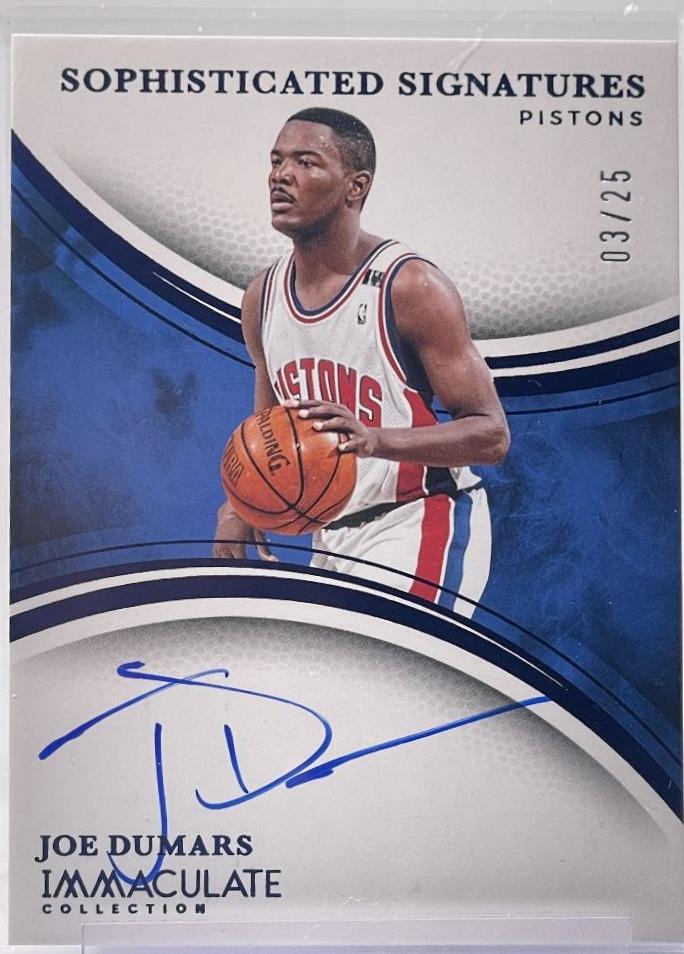 Joe Dumars [Blue] #25
