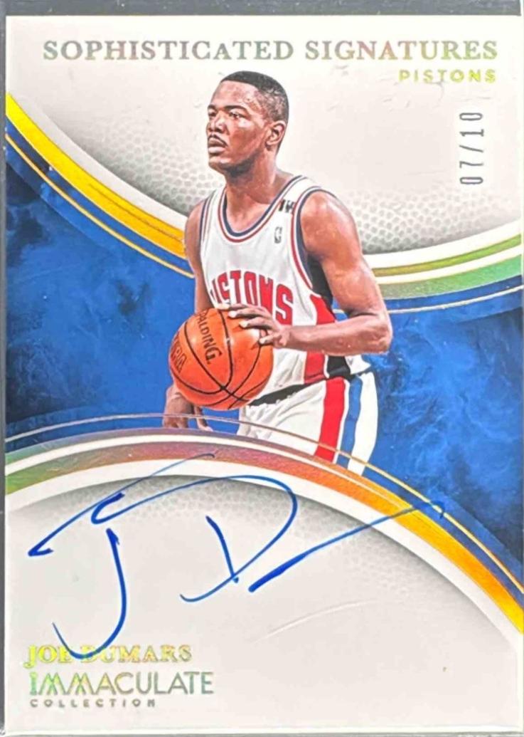 Joe Dumars [Gold] #25