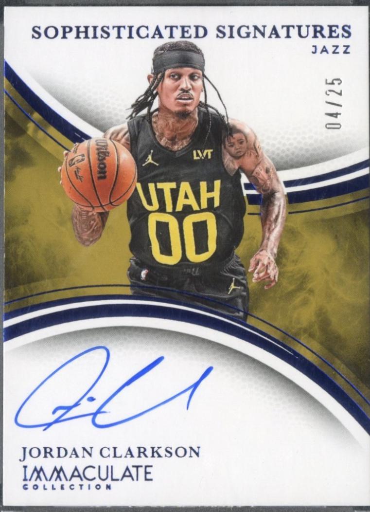Jordan Clarkson [Blue] #11