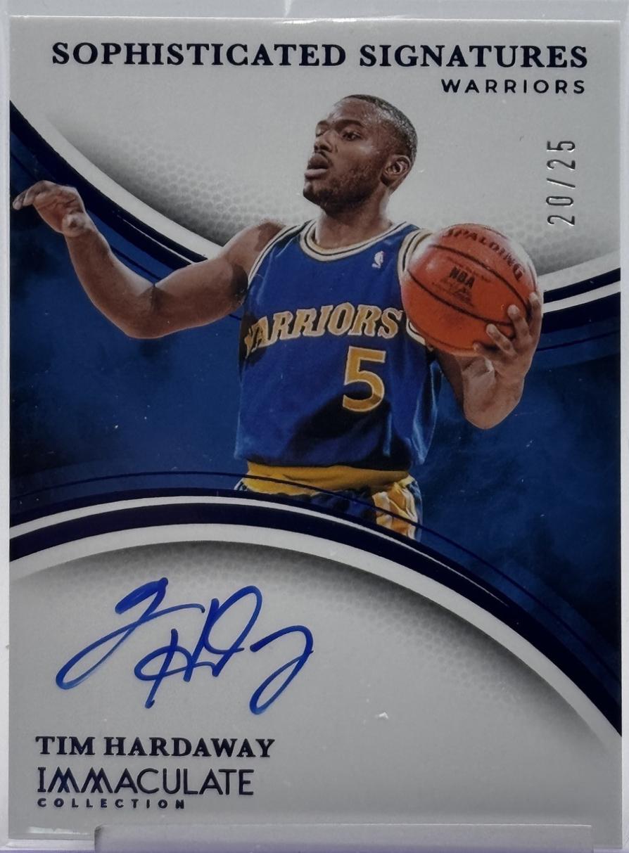 Tim Hardaway [Blue] #18