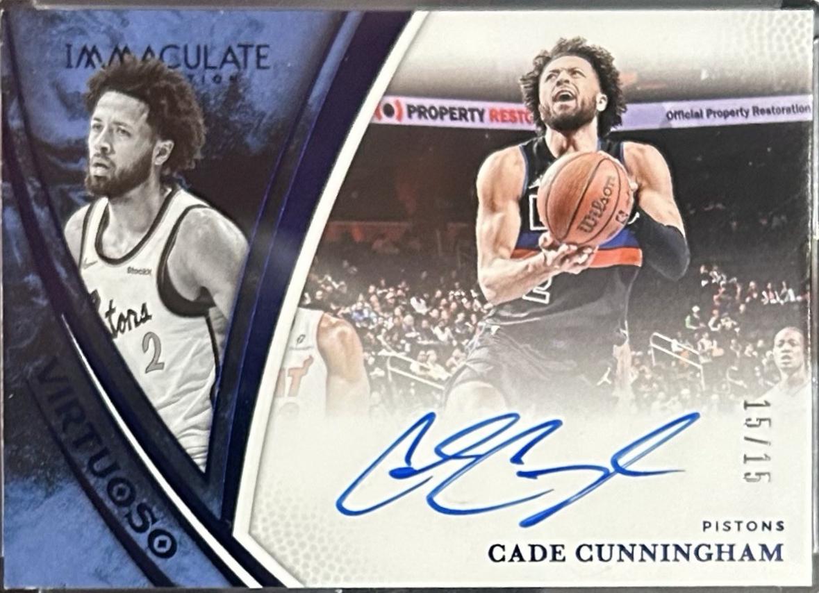 Cade Cunningham [Blue] #2