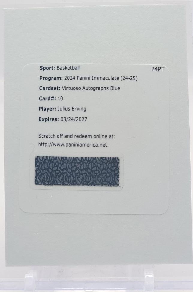 Julius Erving [Blue] #10