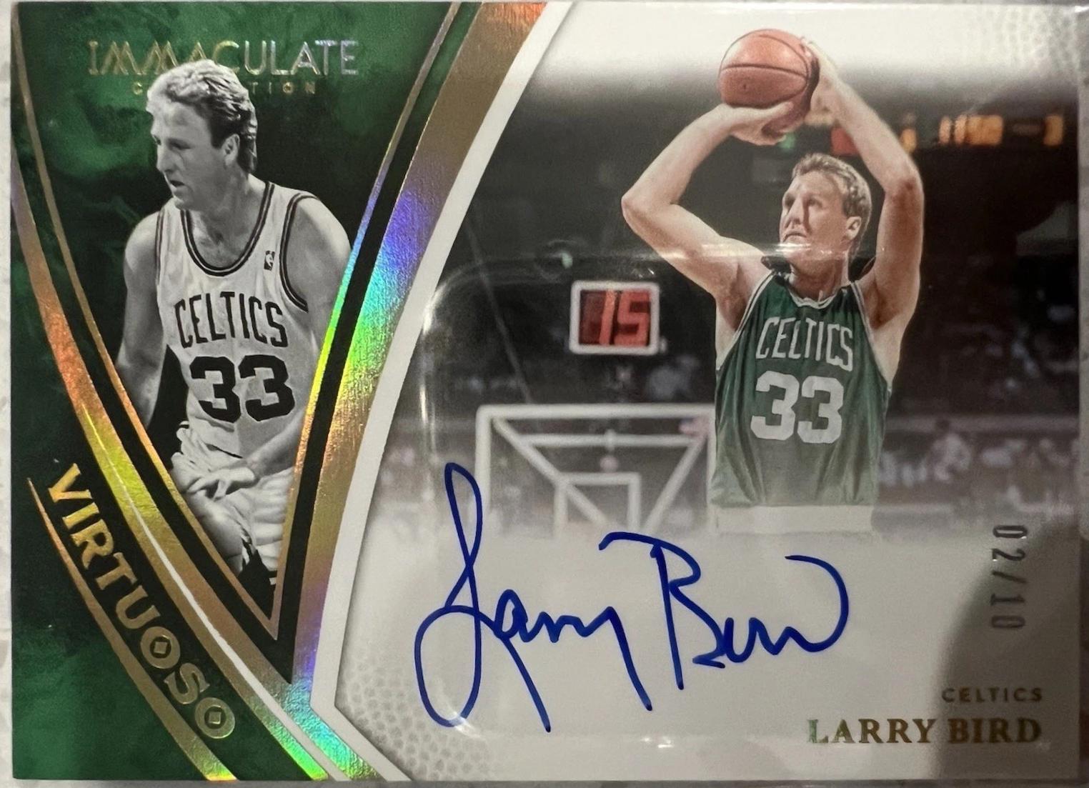 Larry Bird [Gold] #21