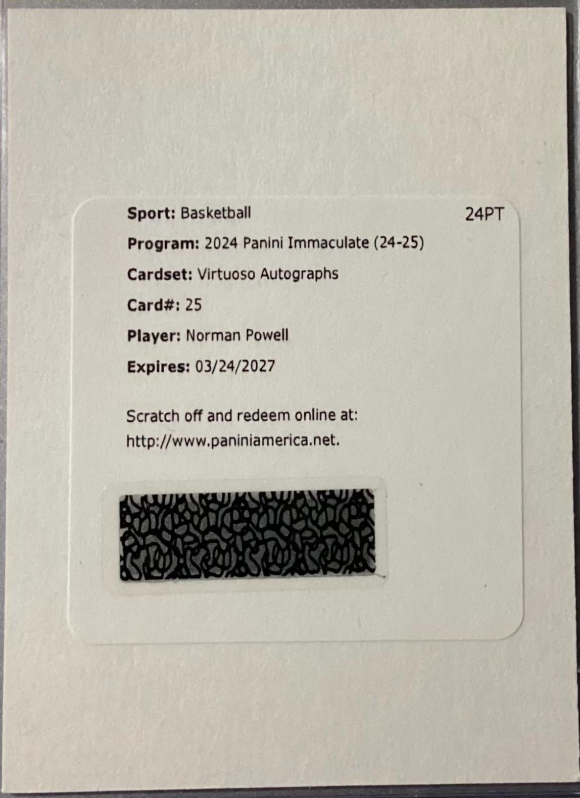 Norman Powell #25