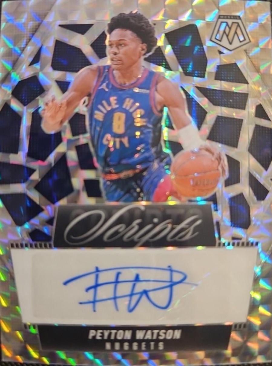 Peyton Watson [Mosaic Prizm] #MS-PWD