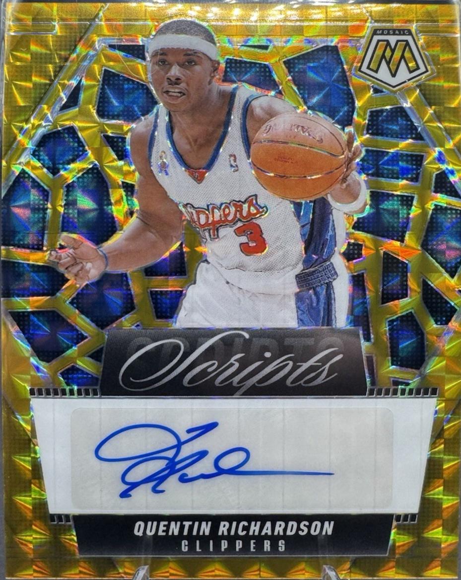 Quentin Richardson [Gold] #MS-QRL