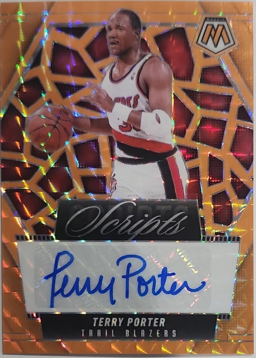 Terry Porter [Orange Fluorescent] #MS-PRT