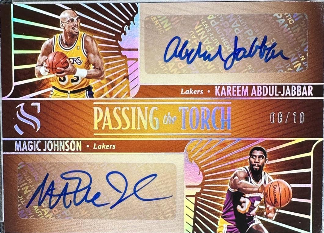 Magic Johnson / Kareem Abdul-Jabbar [Gold] #4