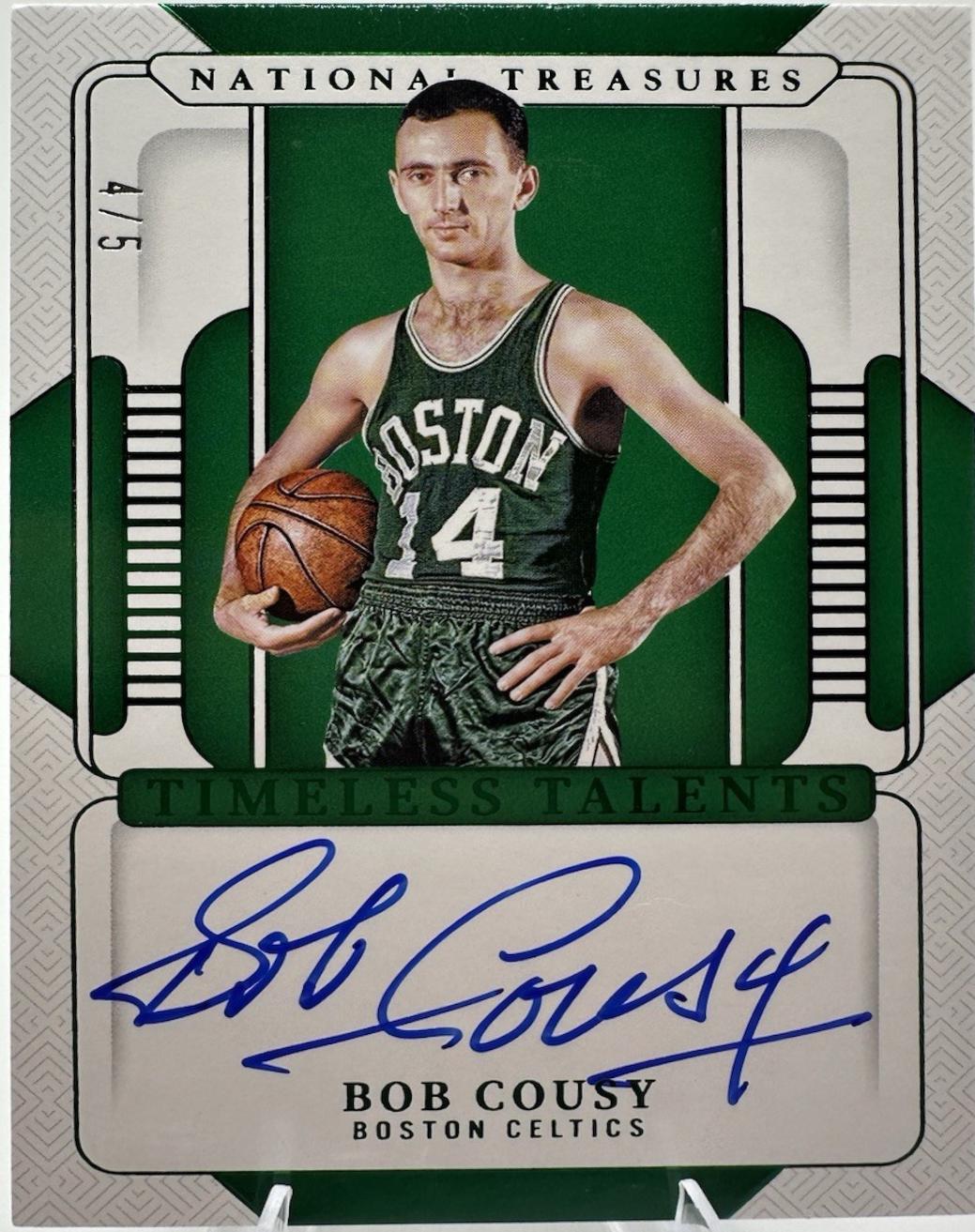 Bob Cousy [Emerald] #23