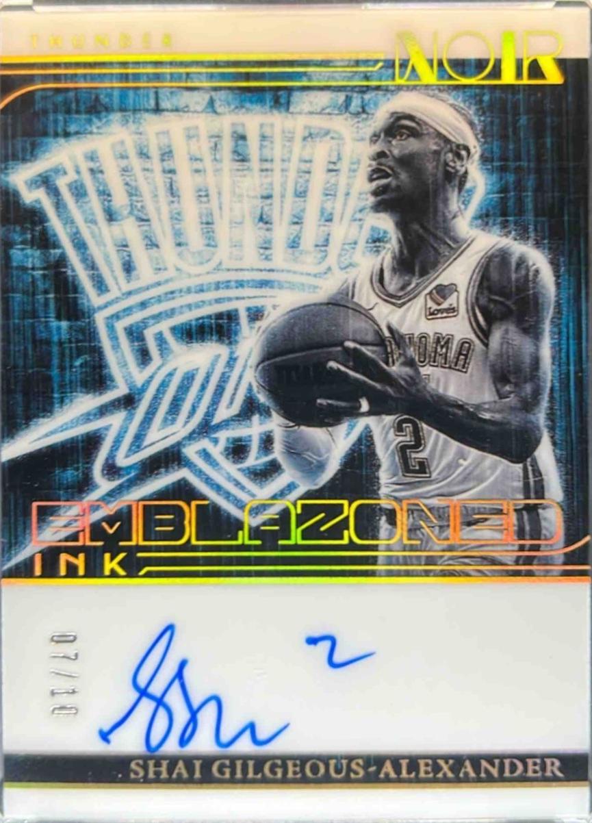 Shai Gilgeous-Alexander [Holo Gold] #9