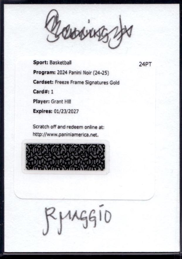 Grant Hill [Gold] #1