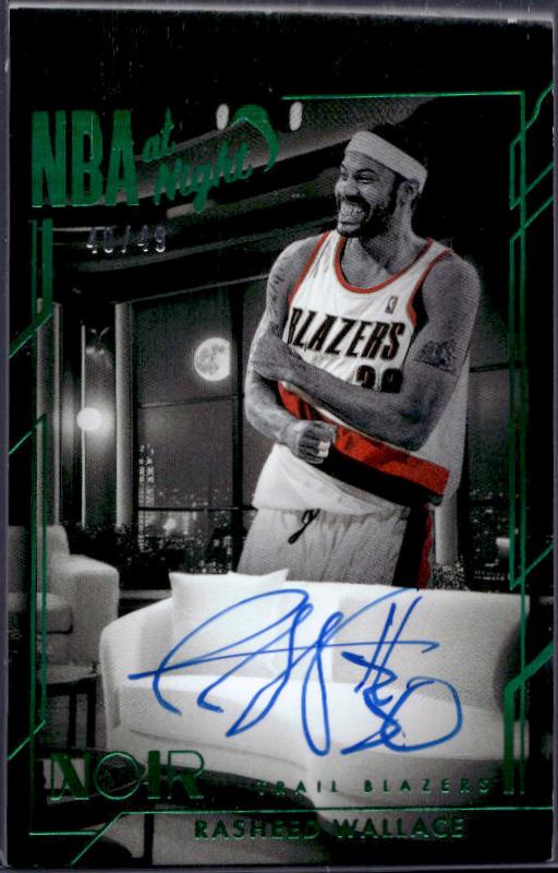 Rasheed Wallace [Holo Green] #25