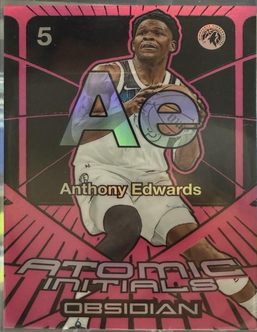 Anthony Edwards [Electric Etch Pink Flood] #17
