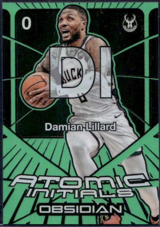 Damian Lillard [Electric Etch Green Flood] #10